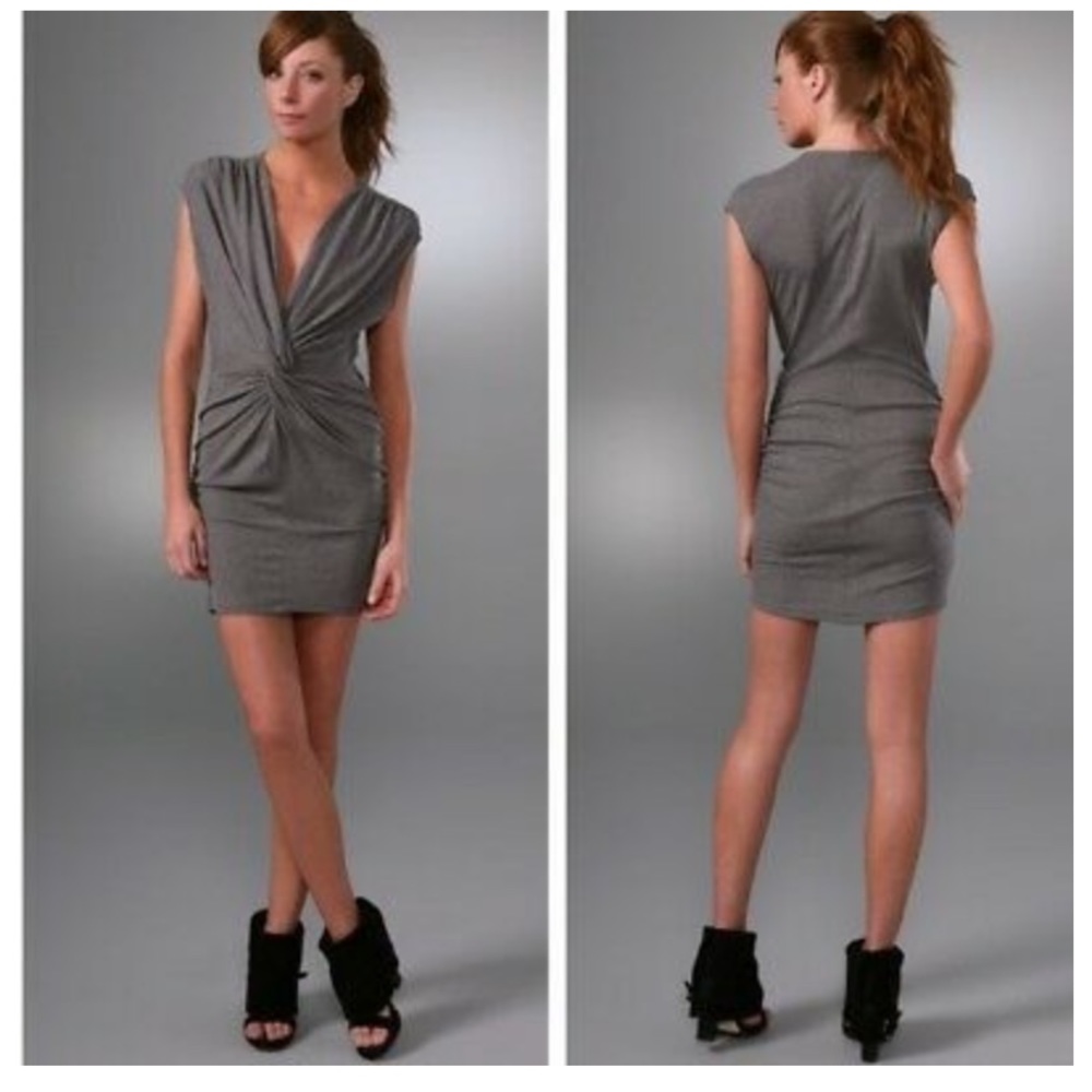 Riller & Fount gray twist dress (NWOT)